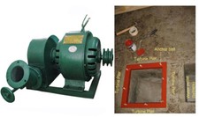 Generatore Idroelettrico 10KW 220V Impulso Ruota Pelton Turbina Idroelettrica Idroelettrica