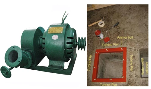 Generador hidroeléctrico 2000W 220V impulso horizontal rueda Pelton turbina de agua - Imagen 19 de 21