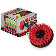 Heavy Duty Scrub Brush Car Carpet Mat 5" Round Brush with Power Drill Attachment