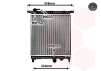 KüHler WasserküHler MotorküHler FüR VW UP Skoda Citigo Mii 121 122 BL1 BL2 KF1