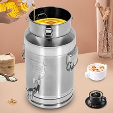 304 Stainless Steel Beverage Dispenser 20L 5.28 Gal Tabletop Spigot