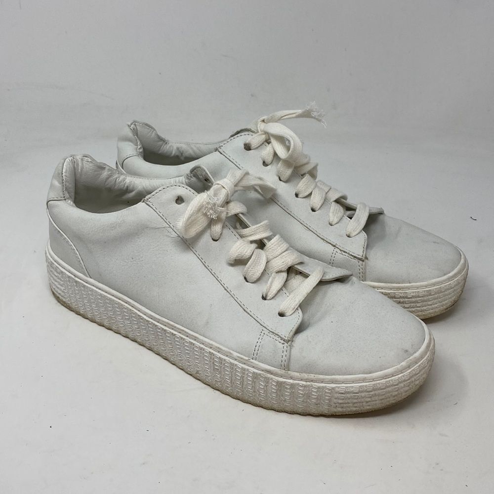 Steve Madden Hanly Platform Sneakers white size US 8.5 | eBay