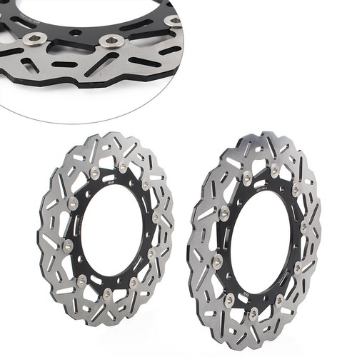 Tarazon Front Brake Disc Rotors & Pads Kit For Ninja ZX14R (06-22) & Concours 14 ABS (08-22)