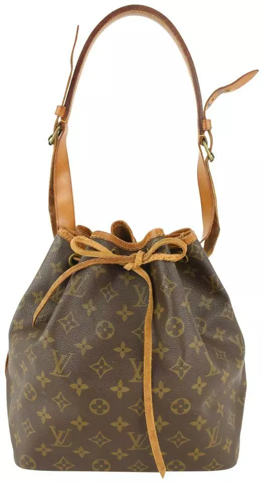 Louis Vuitton Monogram Petit Noe Bucket Hobo Bag