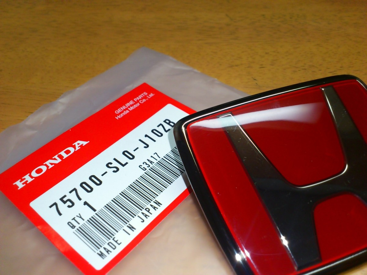 Genuine Honda 91-01 NSX NA1 NA2 Front Emblem 75700-SL0-J10ZB F/S