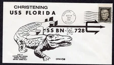 1981 USS Florida (SSBN-728) Christening NP823