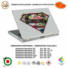 superman symbol sticker notebook contoured sticker bomb tablet print pvc