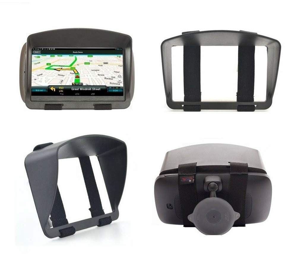 Solare Visiera Anti Abbagliamento per TomTom GO PREMIUM 6" ESSENTIAL 6" (x2i)