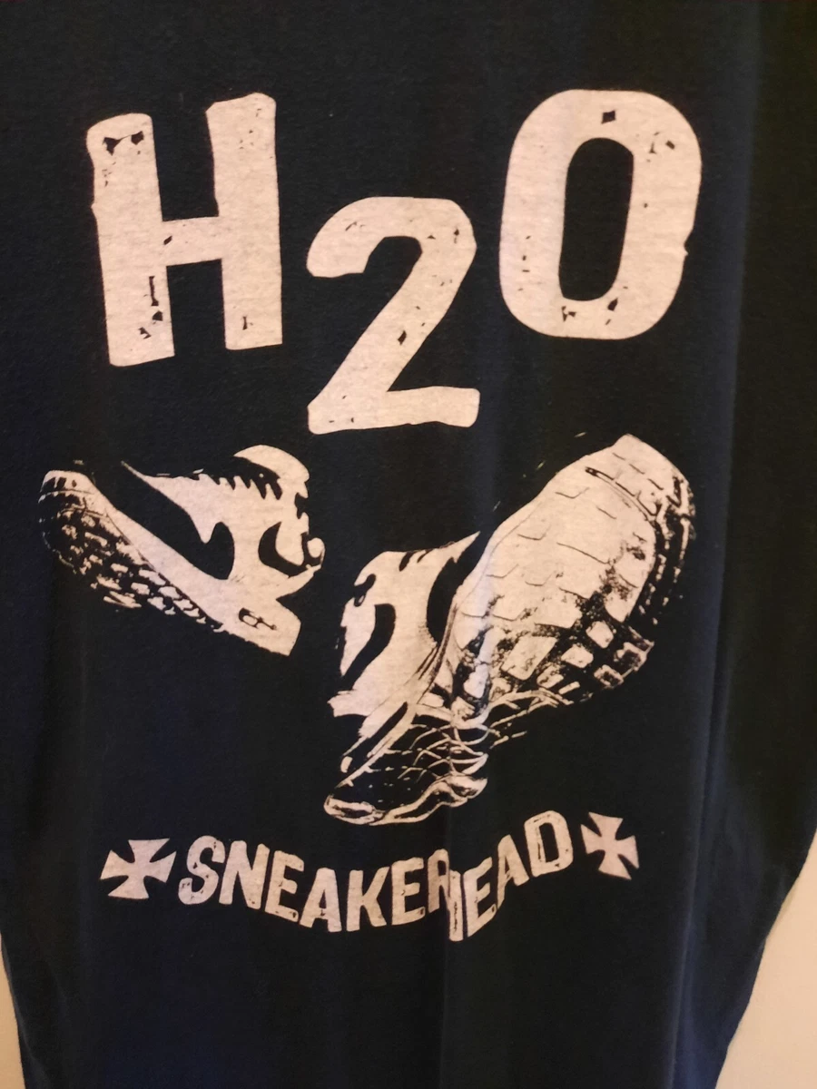 Rare Official H2O Sneakerhead T Shirt L NYHC New York Hardcore Punk