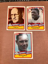 1989 CMC SWELL FOOTBALL GREATS HALL OF FAME CARDS YOU CHOOSE FREE SHIPPING