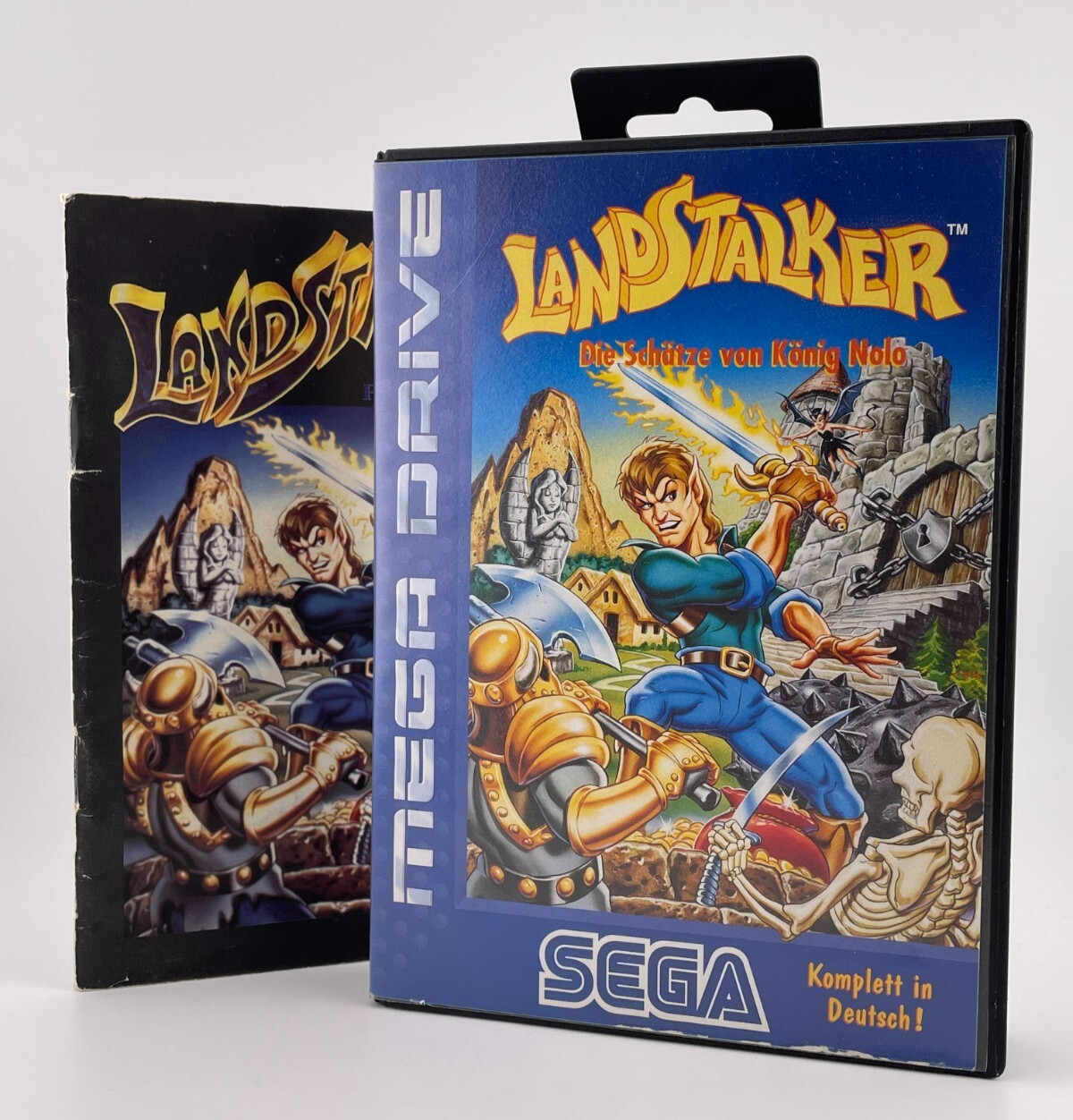 Landstalker - Sega Megadrive - CIB Complet - PAL Allemand + Guide