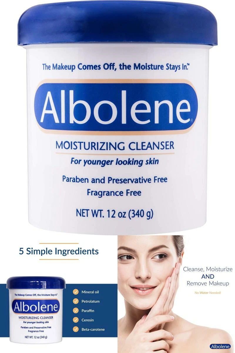 Albolene Moisturizing Cleanser 3 in 1 Skin Care Product Makeup