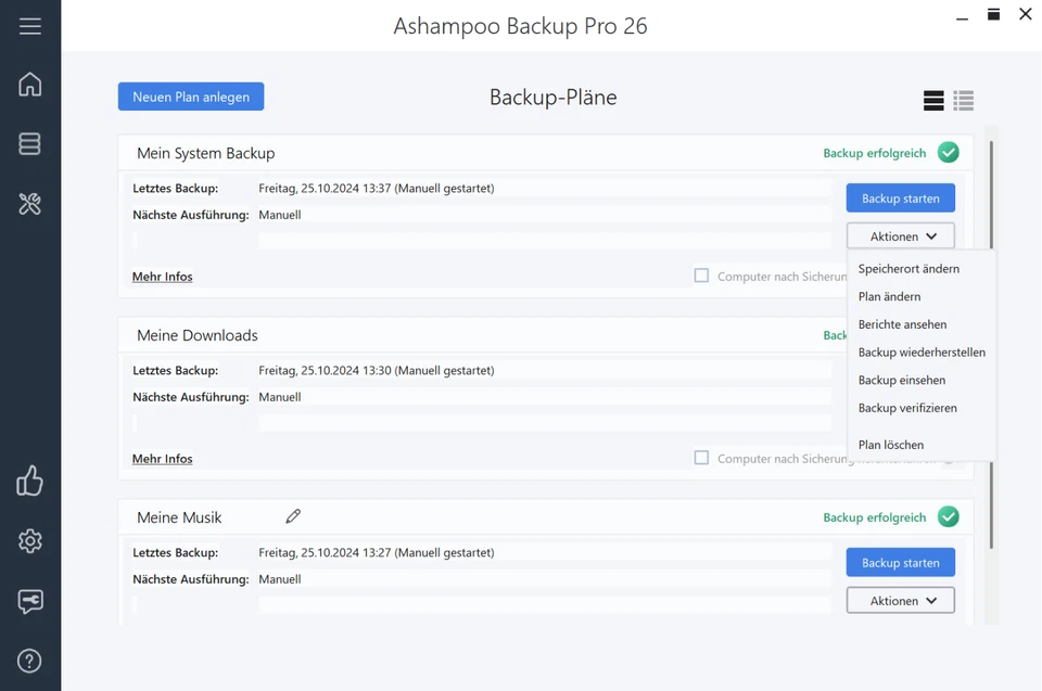 Ashampoo Backup Pro 26 | 1 Windows 10/11 PC | Dauerlizenz | ESD-Key per eMail - Bild 4 von 4