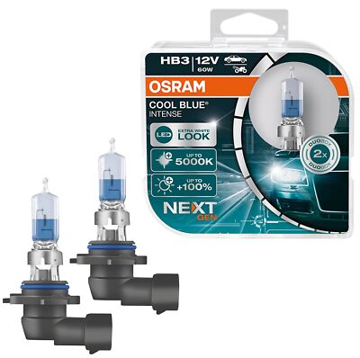 OSRAM HB3 Cool Blue Intense 9005CBN-H Next Generation Xenon Optik 60W 12V DuoBox