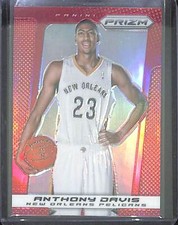 2013-14 Panini Prizm Red Prizm #4 Anthony Davis