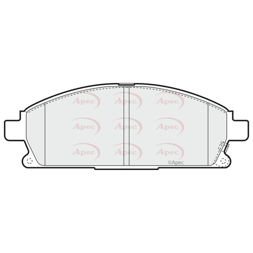 Genuine OE Quality Apec Front Disc Brake Pads Set PAD1311 eBay