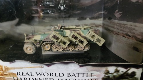 FORCES VALOR 1/72 GERMAN HALF TRACK ROCKET DIECAST WURFRAHMEN 40 WWII TANK FOV 2 - Picture 2 of 8