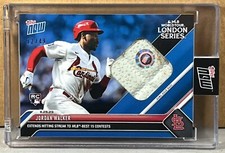 2023 TOPPS NOW #494B JORDAN WALKER CARDINALS RC LONDON BASE RELIC BLUE 12/49