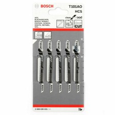 5x T101AO HCS T-Shank Jigsaw Blades Curve Cutting ... – Grandado