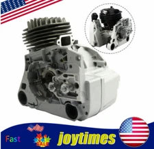 For Stihl 044 Ms440 Chainsaw Engine Motor Crankcase Cylinder Piston Crankshaft!!