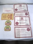 KOOSAS Two Vintage Cabbage Patch Kids Birth Certificate & Adoption Paper