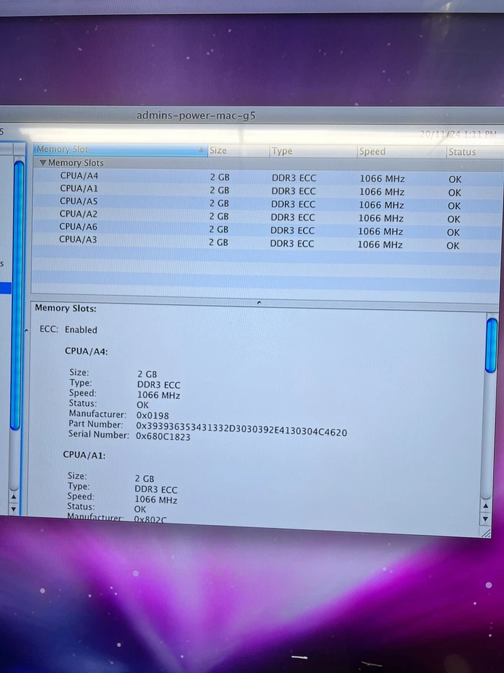 Apple Xserve A1279  Intel Xeon E5520 2.26GHz 12GB RAM 3x1TB Drives - Image 4 of 4