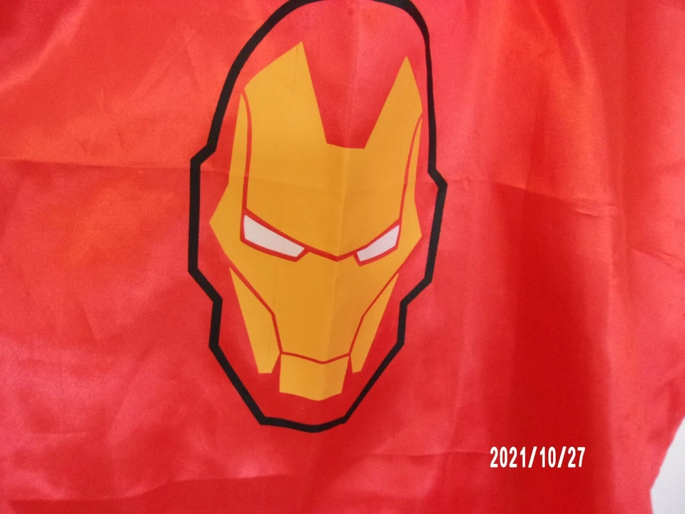 Disfraz de Halloween Rubíes Marvel Vengadores Iron Man Capa y Máscara Rojo Amarillo Foto 4 de 4