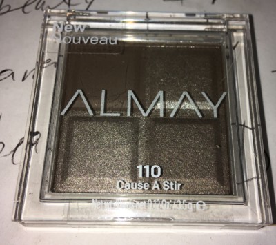 Almay Shadow Squad Eyeshadow Quad 110 * CAUSE A STIR * Taupe Browns New & Sealed