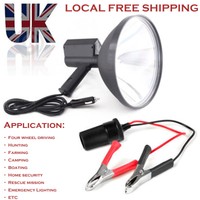 12v 100w Hid 9 240mm Grip Camping Hunting Shooting Work Spotlight +battery Clip 12v 100w Hid 9 240mm Grip Camping Hunting Shooting Work Spotlight +battery Clip