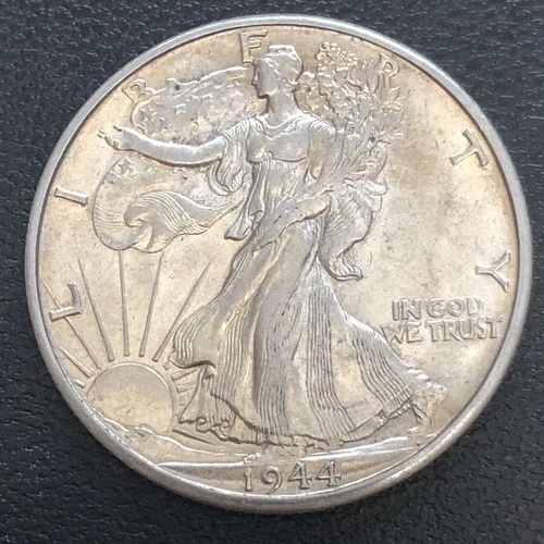 1944 D Walking Liberty Half Dollar 50c High Grade BU #34323