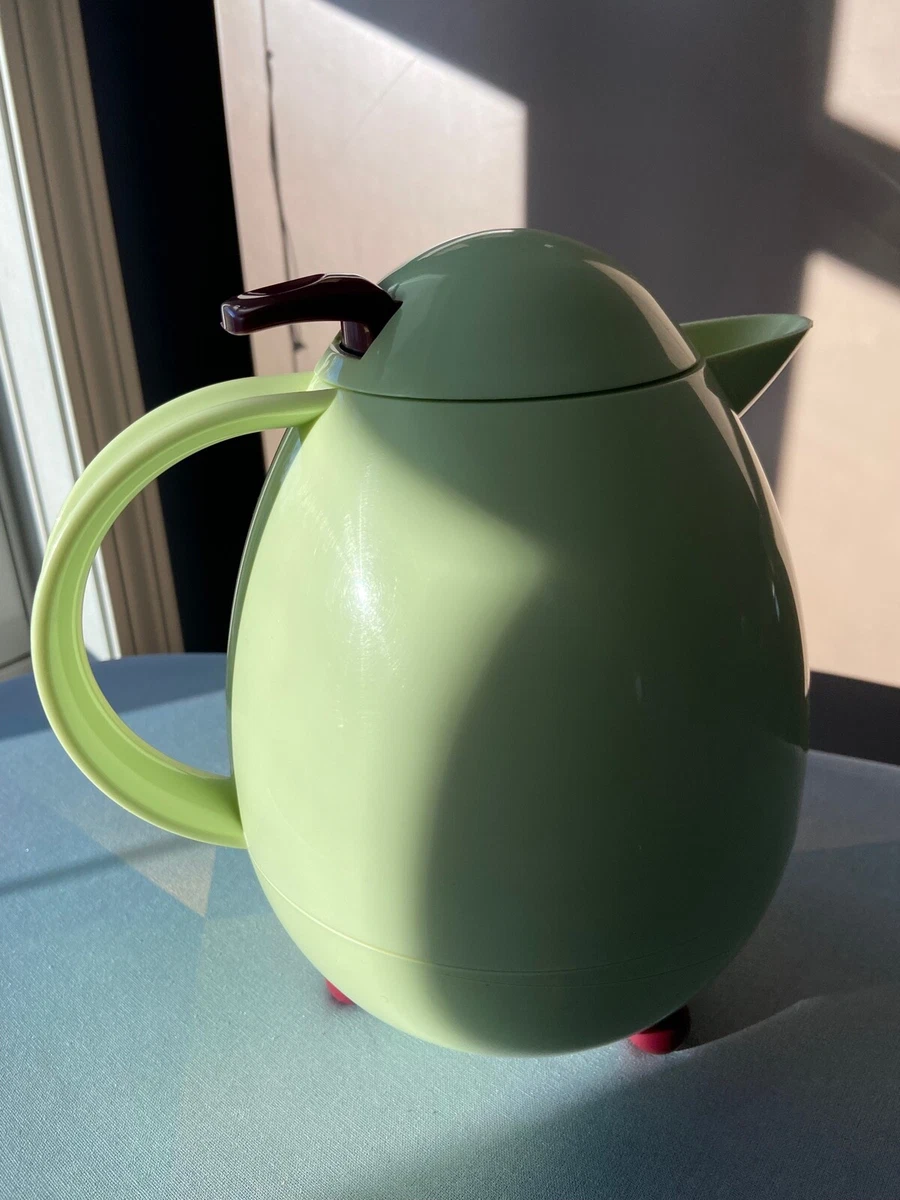 Lime green Leifheit Columbus Slany Design Egg 1L Vacuum Insulated