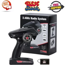 RC Transmitter 2.4GHz 6CH Controler and Receiver with Gyro Remote