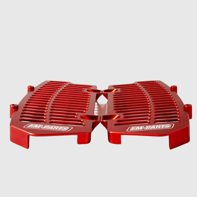 Unibody Radiator Protection Guards for KTM Husqvarna GasGas 2020-2023 Red