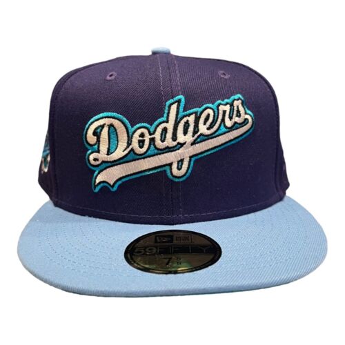 Los Angeles Dodgers Hat New Era 59FIFTY Fitted 1988 World Series Patch 7 1/2 - Picture 3 of 6