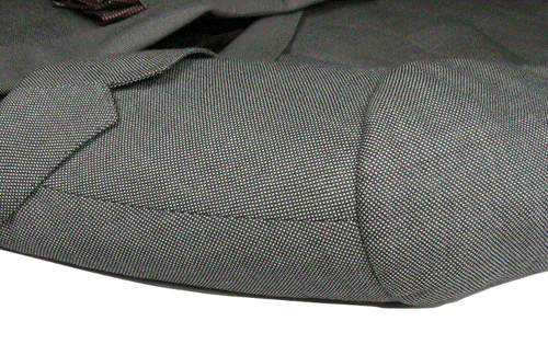 Ermenigildo Zegna Suit Jacket Blazer 44 Slim Gray Wool Birdseye Designer Recent - Bild 2 von 11