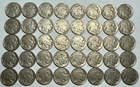 ROLL of 40 full date Indian Head BUFFALO NICKELS. Exact coins shown. #71