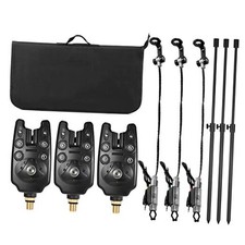 Fishing Bite Alarms Fishing Banksticks Swingers Set with Padded Fishing set 2