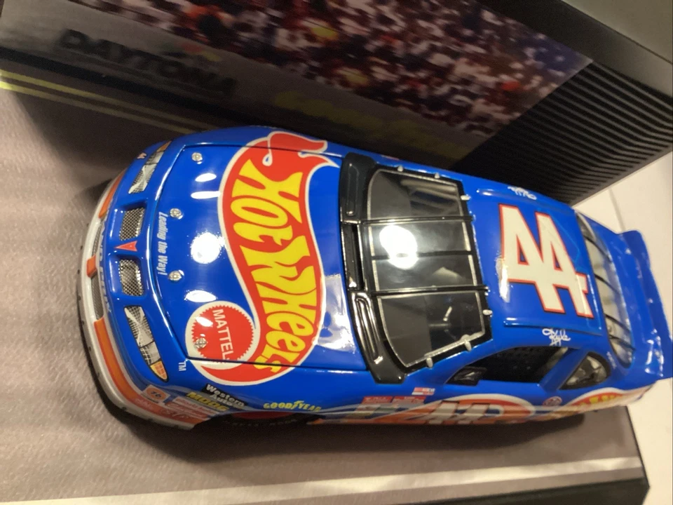 HOT WHEELS LEGENDS TO LIFE KYLE PETTY CAR 1997 PONTIAC GRAND PRIX TESTED +WORKS - Image 4 of 4