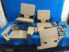 1998 Land Range Rover Jump Rear Seat Left Right Set Seat Belt Buckle Beige 1998 Land Range Rover Jump Rear Seat Left Right Set Seat Belt Buckle Beige