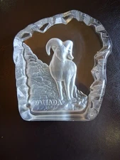 Tilley Lead Free Crystal  Mountain Goat