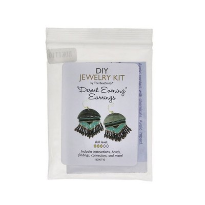 Bead DIY Kit ''Desert Evening Earrings'' - Beadsmith