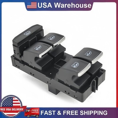 Front Left Driver Side Window Switch For VW Atlas Golf Jetta Tiguan 2018-2023 US