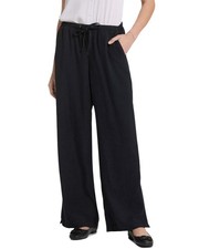 Nydj Jayne Overdye Black Wide Leg Jean Women's