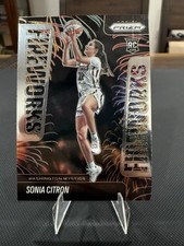2025 WNBA Prizm Sonia Citron Fireworks Insert Rookie #15 Washington Mystics RC