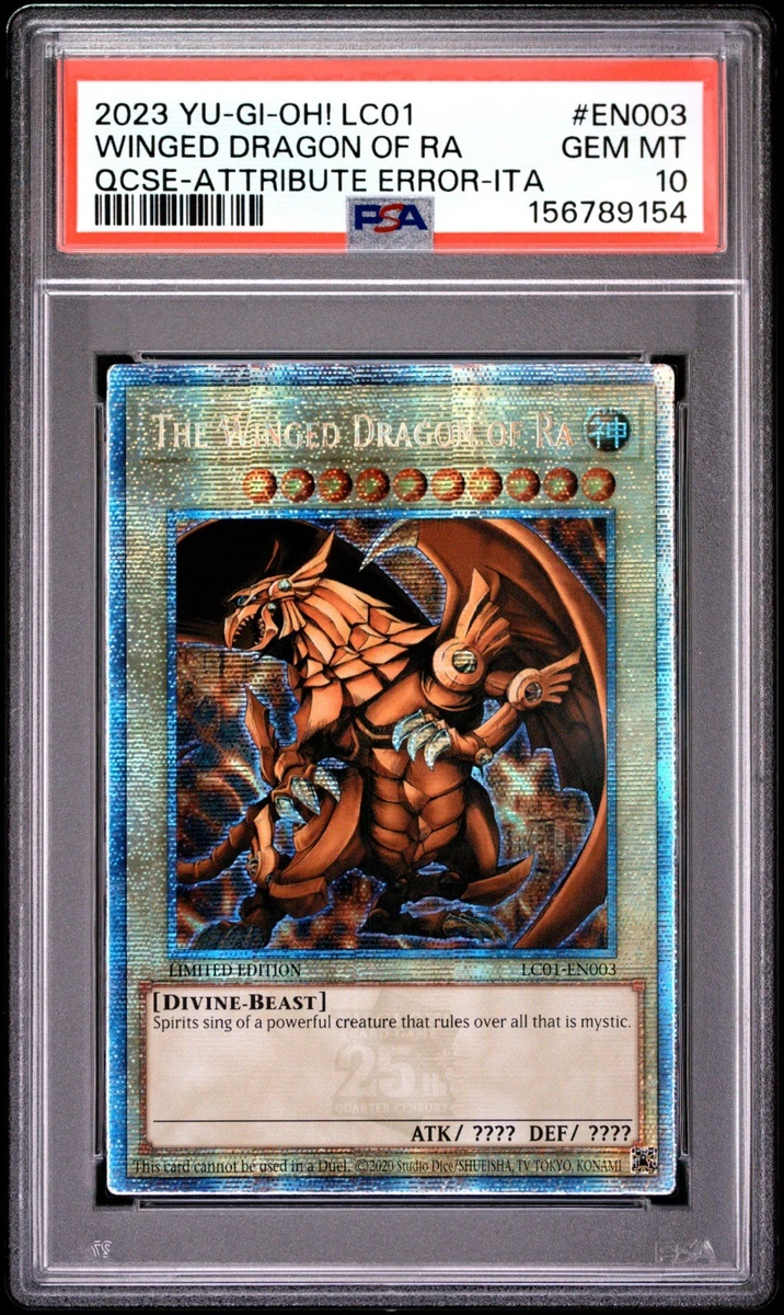 Yu-Gi-Oh! TCG Professional Sports Authenticator (PSA) Legendary