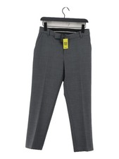 Marc Jacobs Women's Suit Trousers UK 10 Grey Polyester