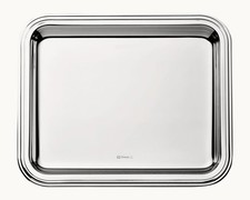 Christofle Silverplate Albi Serving Tray 16 x 20 CM New In Box