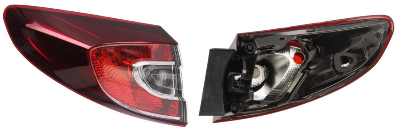 Bloc optique arrière gauche finition origine pour Renault Megane III hayon
