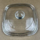 Petite Pan Pyrex Glass Lid P-41-GC for Corning Ware P-41-B & P-43-B Casseroles
