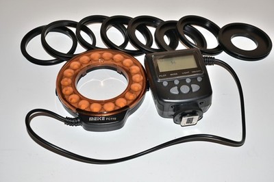 Meike FC-110 LED Macro Ringblitz / Dauerlicht für Nikon